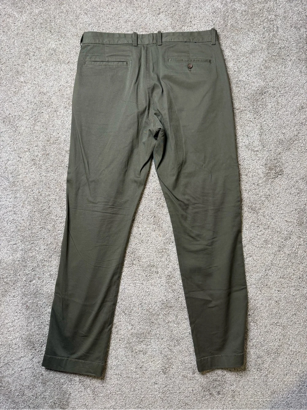 J. Crew Olive Men's Straight Chino Pants 33x32